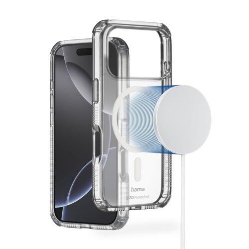 Etui HAMA Extreme Protect do Apple iPhone 17 Pro Przezroczysty