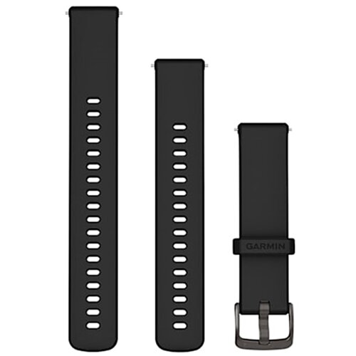 Pasek do Garmin Venu 010-13406-02 (18 mm) Czarny