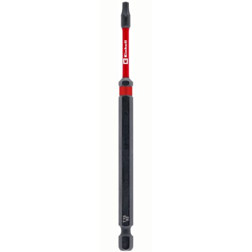 Na zdjęciu widoczny jest metalowy bit z czerwonym elementem, na którym znajduje się logo "Einhell". Na dolnej części bitu widnieje oznaczenie "T15 S2".