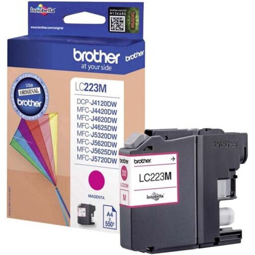 Tusz BROTHER Purpurowy 5.87 ml LC-223M