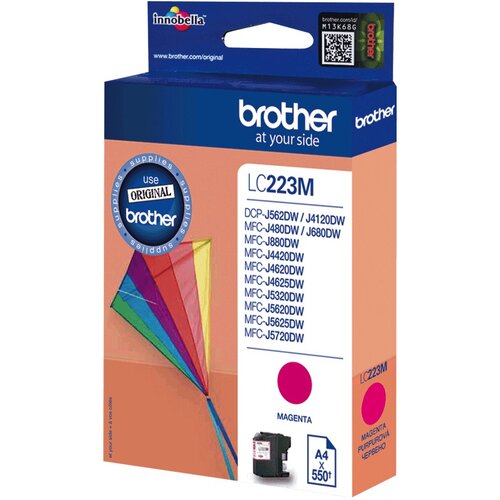 Tusz BROTHER Żółty 5.87 ml LC-223Y