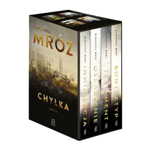 Pakiet Joanna Chyłka. Tomy 5-8: Inwigilacja, Oskarżenie, Testament, Kontratyp