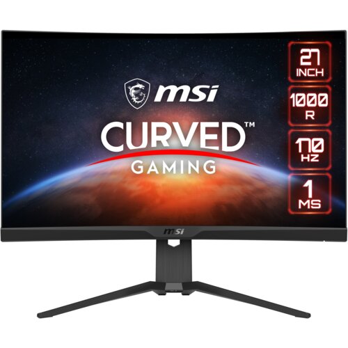 Monitor MSI G272CQP 27" 2560x1440px 170Hz 1 ms [MPRT] Curved