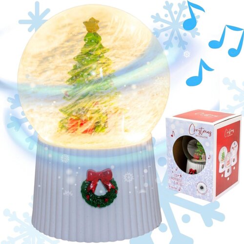 Kula śnieżna LED CHRISTMAS DECORATION Choinka