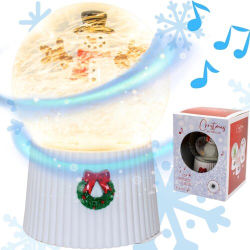 Kula śnieżna LED CHRISTMAS DECORATION Bałwan