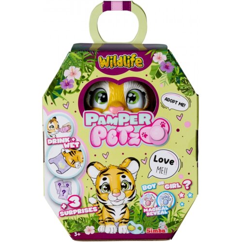 Zabawka SIMBA Pamper Petz Tygrysek z pieluszkowego gangu 105953575