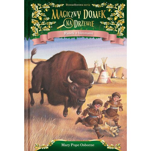 Ranek z bizonami. Magiczny domek na drzewie. Tom 18
