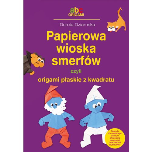 Papierowa wioska smerfów czyli origami...