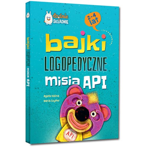 Bajki logopedyczne misia API (2-4 lat)