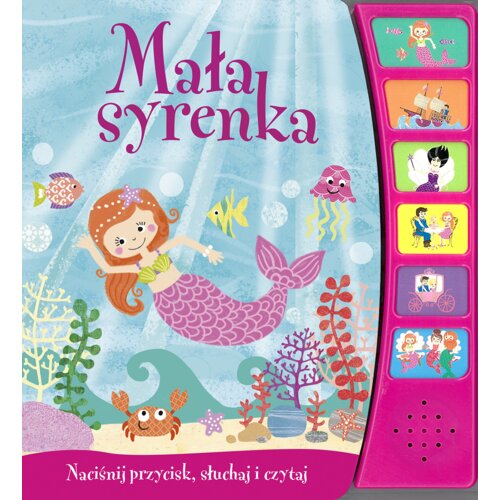 Naciśnij przycisk, słuchaj i czytaj. Mała syrenka
