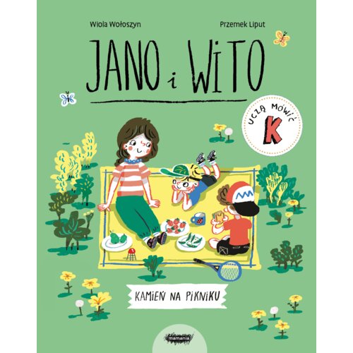 Jano i Wito uczą mówić K. Kamień na pikniku