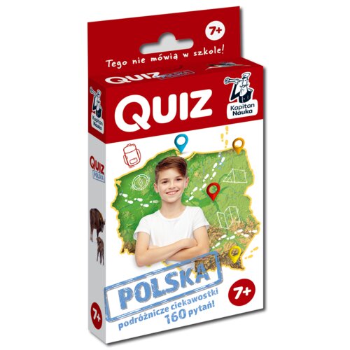 Kapitan Nauka. Quiz. Polska 7+