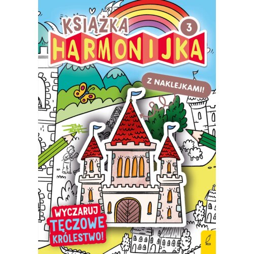 Książka harmonijka. Wyczaruj tęczowe królestwo 3