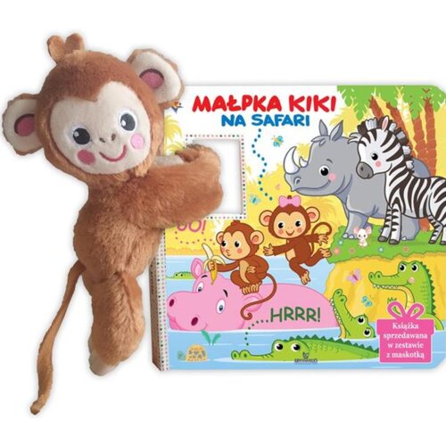 Małpka Kiki na safari