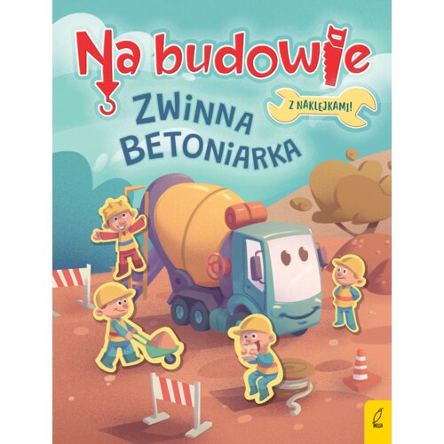 Zwinna betoniarka. Na budowie