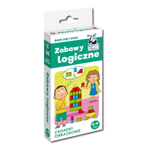 Kapitan Nauka. Zabawy logiczne. Zagadki obrazkowe 6-9 lat