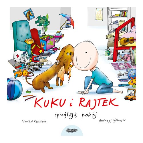 Kuku i Rajtek sprzątają pokój