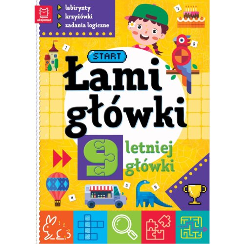 Łamigłówki 9-letniej główki. Labirynty.. w.2