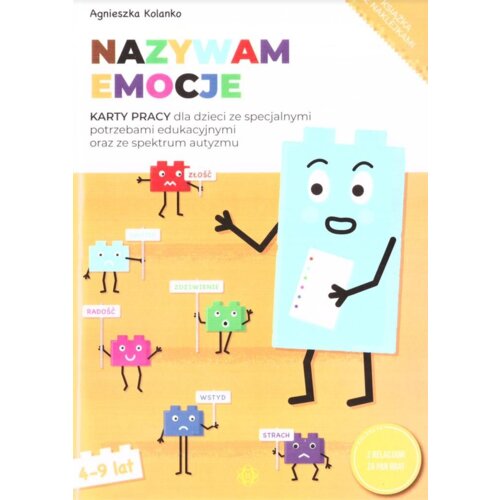 Nazywam emocje. Karty pracy dla dzieci..
