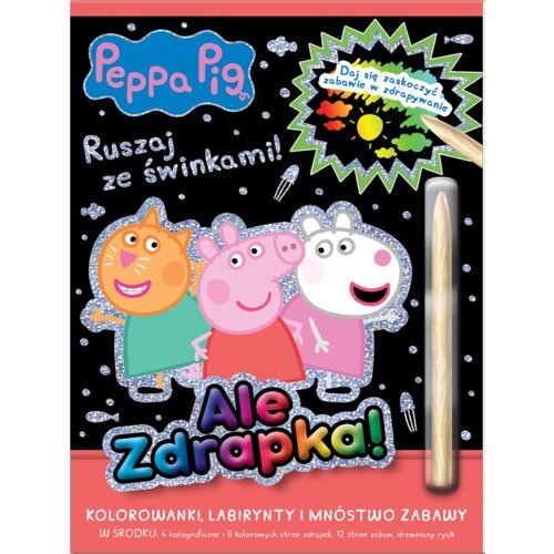 Peppa Pig. Ale zdrapka! Ruszaj ze świnkami!