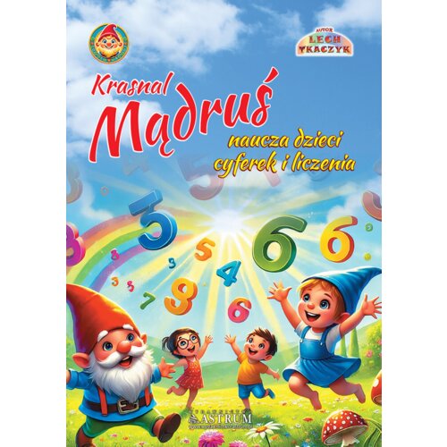 Krasnal Mądruś naucza dzieci cyferek i liczenia TW