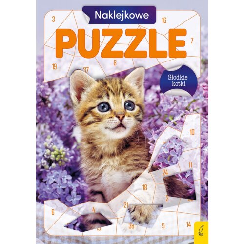Naklejkowe puzzle. Słodkie kotki