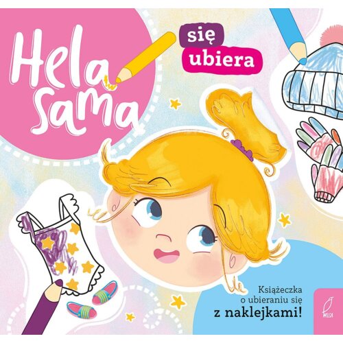 Hela sama się ubiera