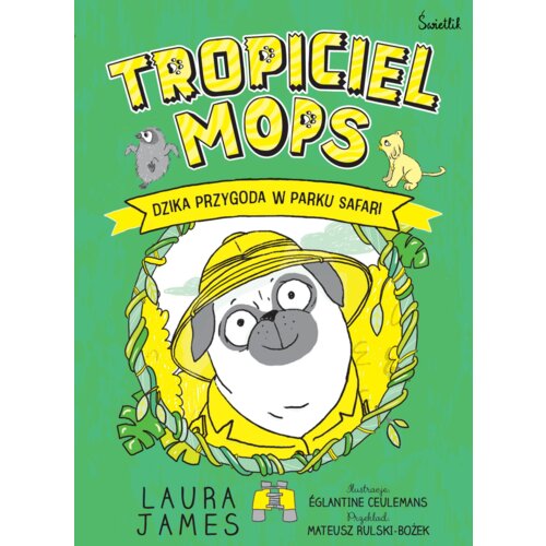 Dzika przygoda w parku safari. Tropiciel Mops