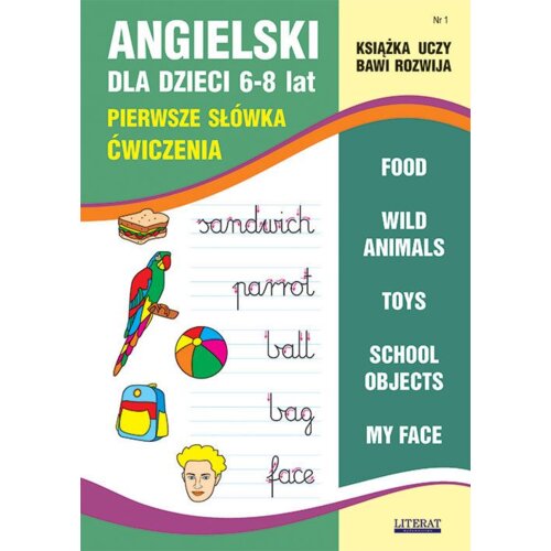 Angielski dla dzieci 6-8 Nr 1 Pierwsze słówka