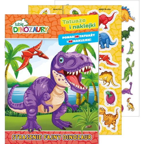 Lubię Dinozaury. Tatuaże i naklejki