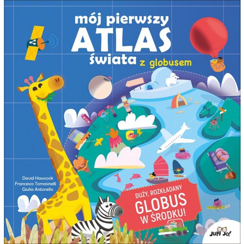 Mój pierwszy atlas świata z globusem