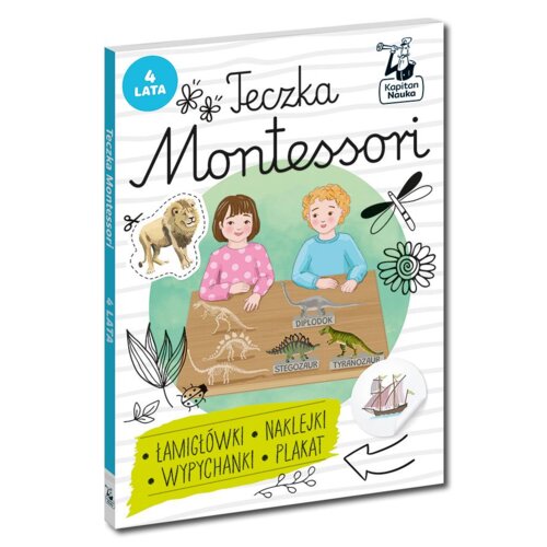 Teczka Montessori. 4 lata. Kapitan Nauka