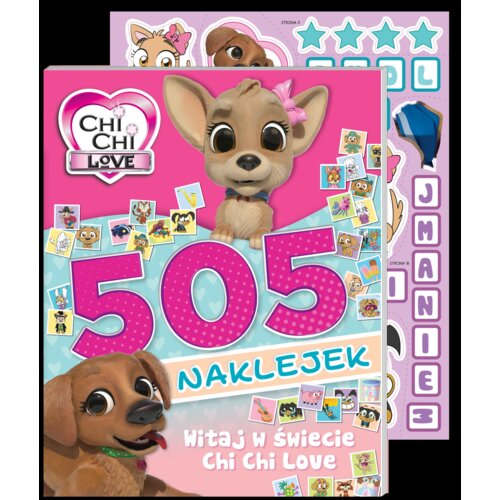 Chi Chi Love 505 naklejek część 1. Witaj w świecie Chi Chi Love