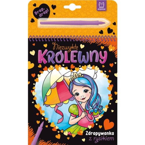 Niezwykłe królewny. Zdrapywanka z rysikiem
