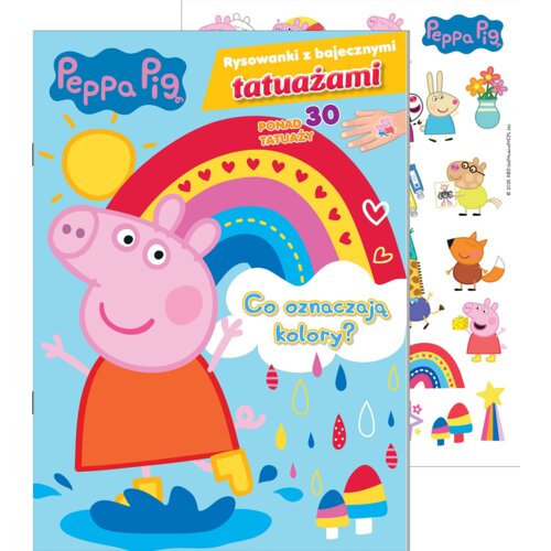 Peppa Pig. Rysowanki z bajecznymi tatuażami