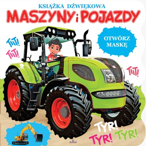 Maszyny i pojazdy. Książka dźwiękowa
