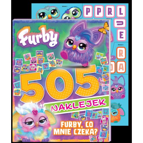 Furby 505 naklejek część 1. Furby, co mnie czeka?