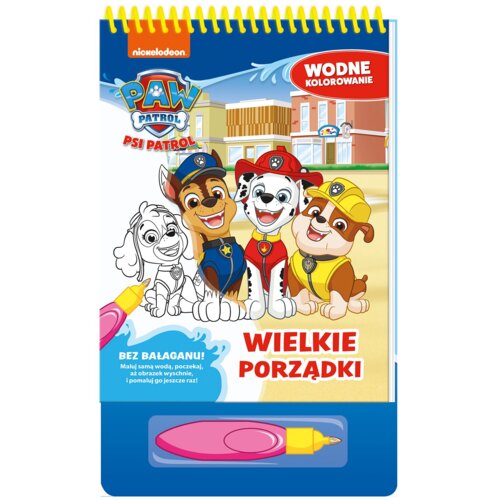 Psi Patrol. Wodne kolorowanie 14. Wielkie porządki