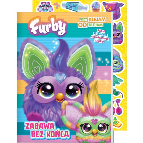Furby. Przyklejam Odklejam