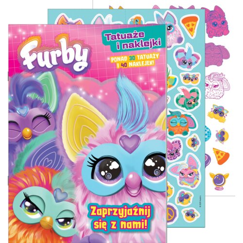 Furby. Tatuaże i naklejki