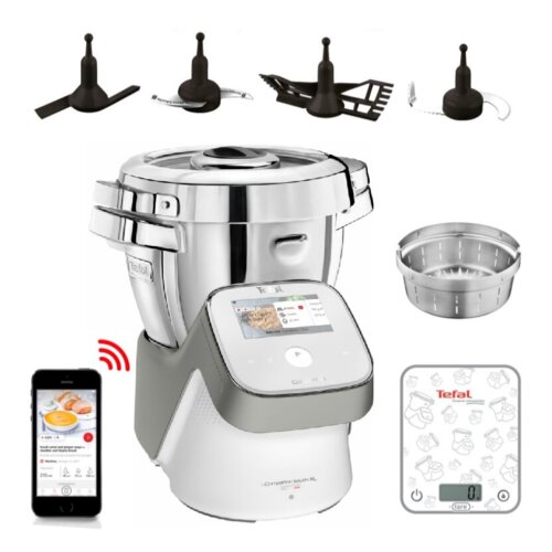 Robot wielofunkcyjny TEFAL FE937E i-Companion Touch XL 1550W z funkcją gotowania
