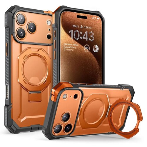 Etui SUPCASE UB Grip Pro MagSafe do Apple iPhone 17 Pro Max Pomarańczowy