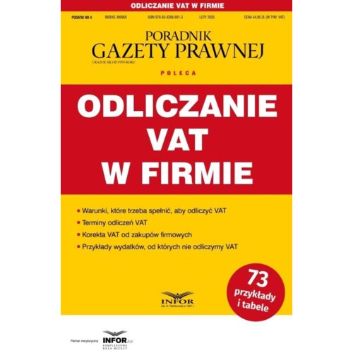 Odliczanie VAT w firmie. Podatki 4/2025