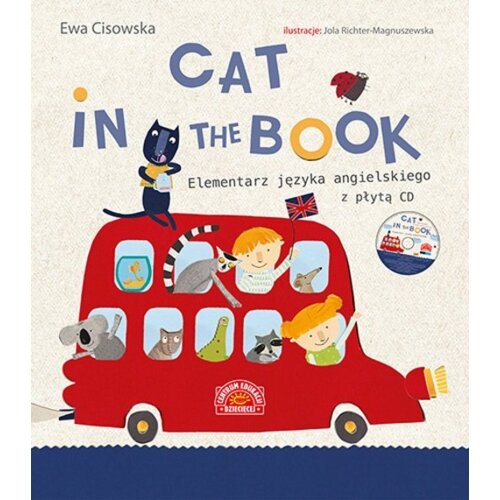 Cat in the book. Elementarz języka angielskiego z płytą CD
