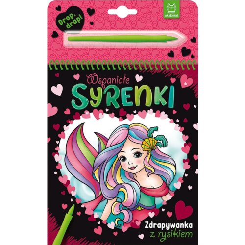 Wspaniałe syrenki. Zdrapywanka z rysikiem