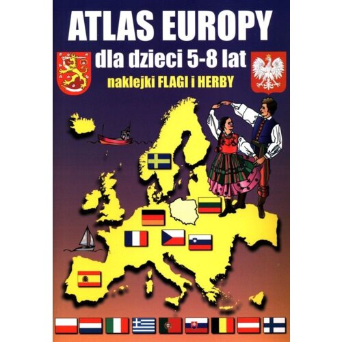 Atlas Europy dla dzieci 5-8 lat