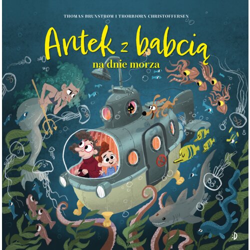 Antek z babcią na dnie morza