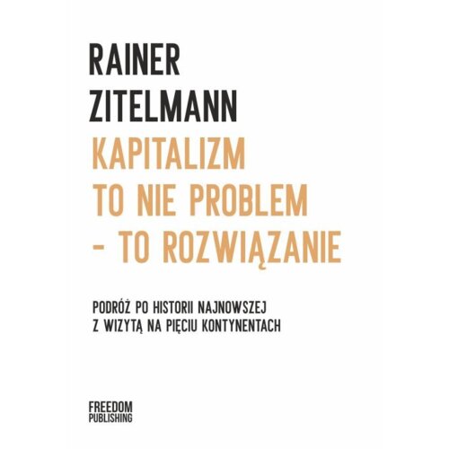 Kapitalizm to nie problem to rozwiązanie