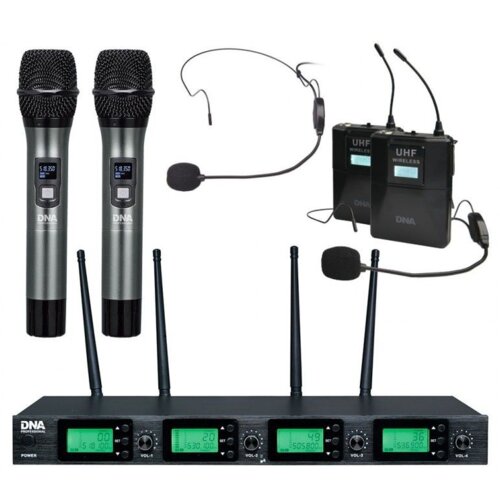 Zestaw bezprzewodowy DNA RV-4 Mix