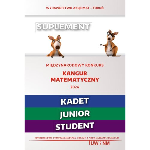 Matematyka z wesołym kangurem - Suplement 2024